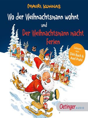 cover image of Wo der Weihnachtsmann wohnt und Der Weihnachtsmann macht Ferien